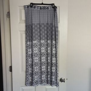 Lane Bryant Printed Maxi Skirt